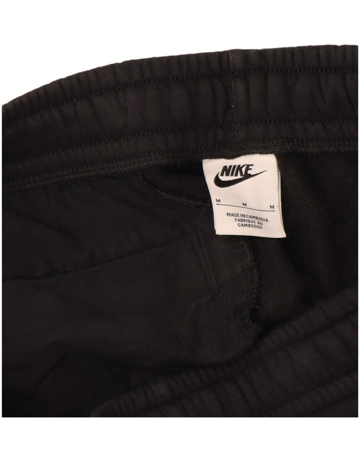 Pantaloni de trening Nike pentru bărbați Joggeri, bumbac mediu negru