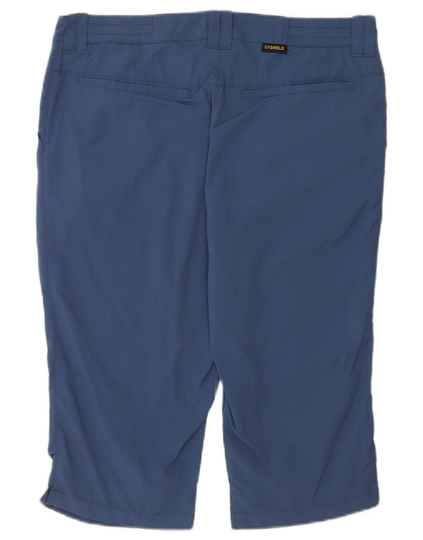 Pantaloni scurti chino Jack Wolfskin pentru femei UK 12 Medium W32 Poliamidă albastră