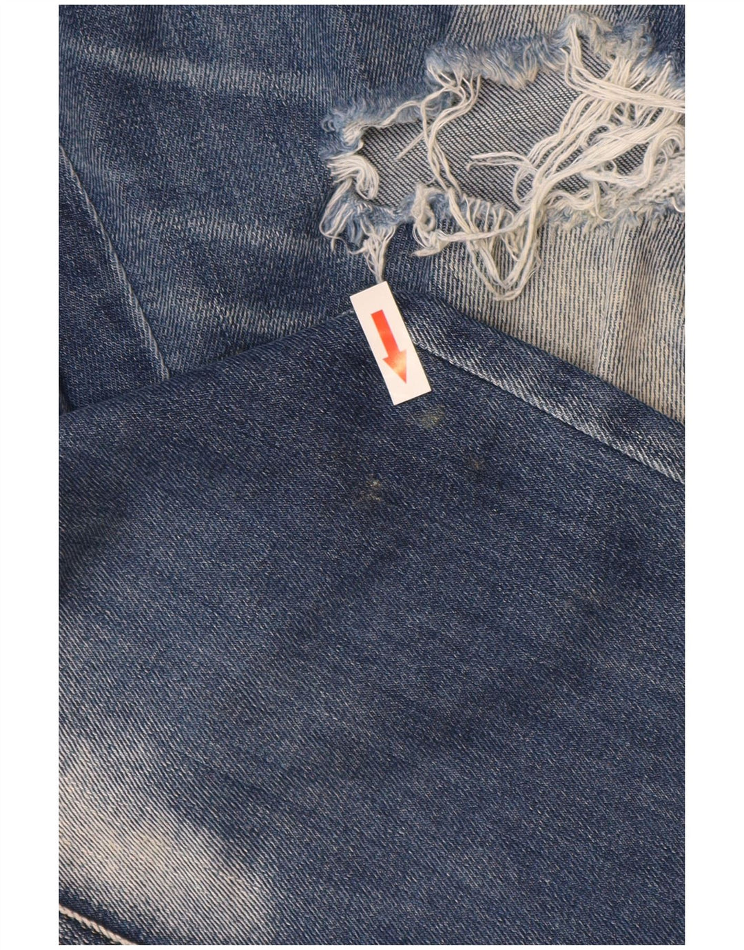 Replay blugi slim pentru femei Katewin distressed W32 L32 bumbac albastru