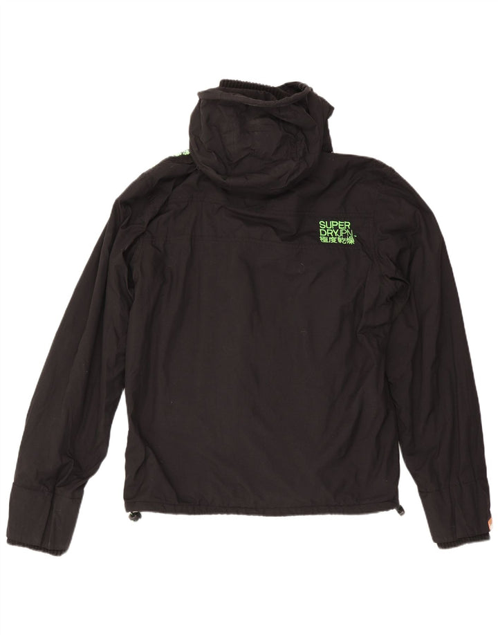 Jachetă de vânt pentru bărbați Superdry UK 42 XL Nylon negru