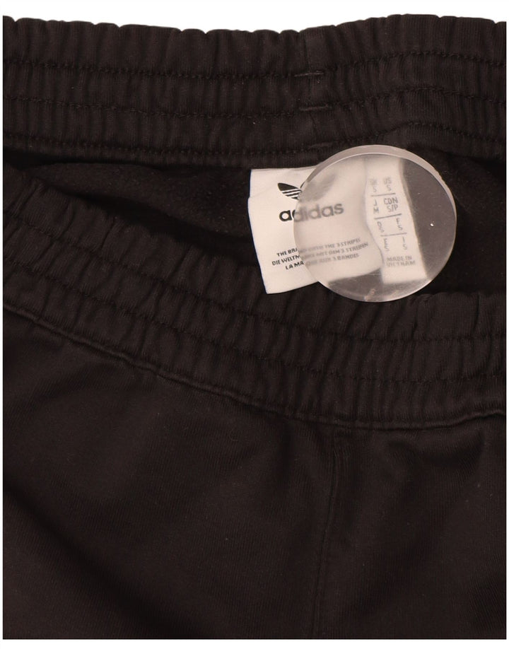 Pantaloni de trening cu grafică Adidas pentru bărbați Pantaloni de jogging Mici Poliester negru
