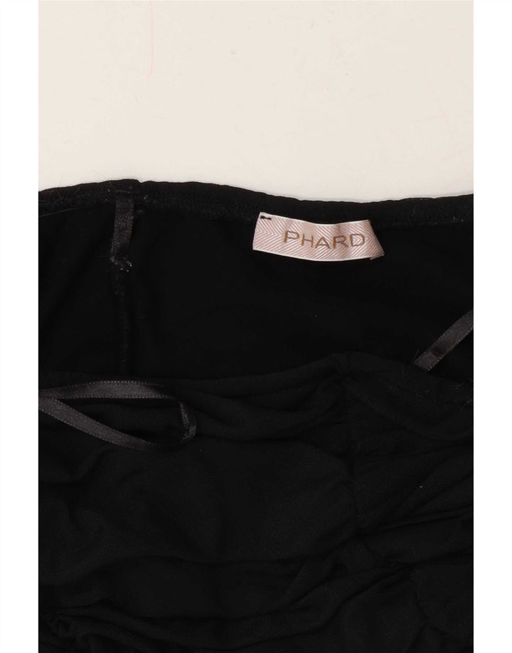 Rochie bodycon fără bretele Phard pentru femei UK 8 Small Black