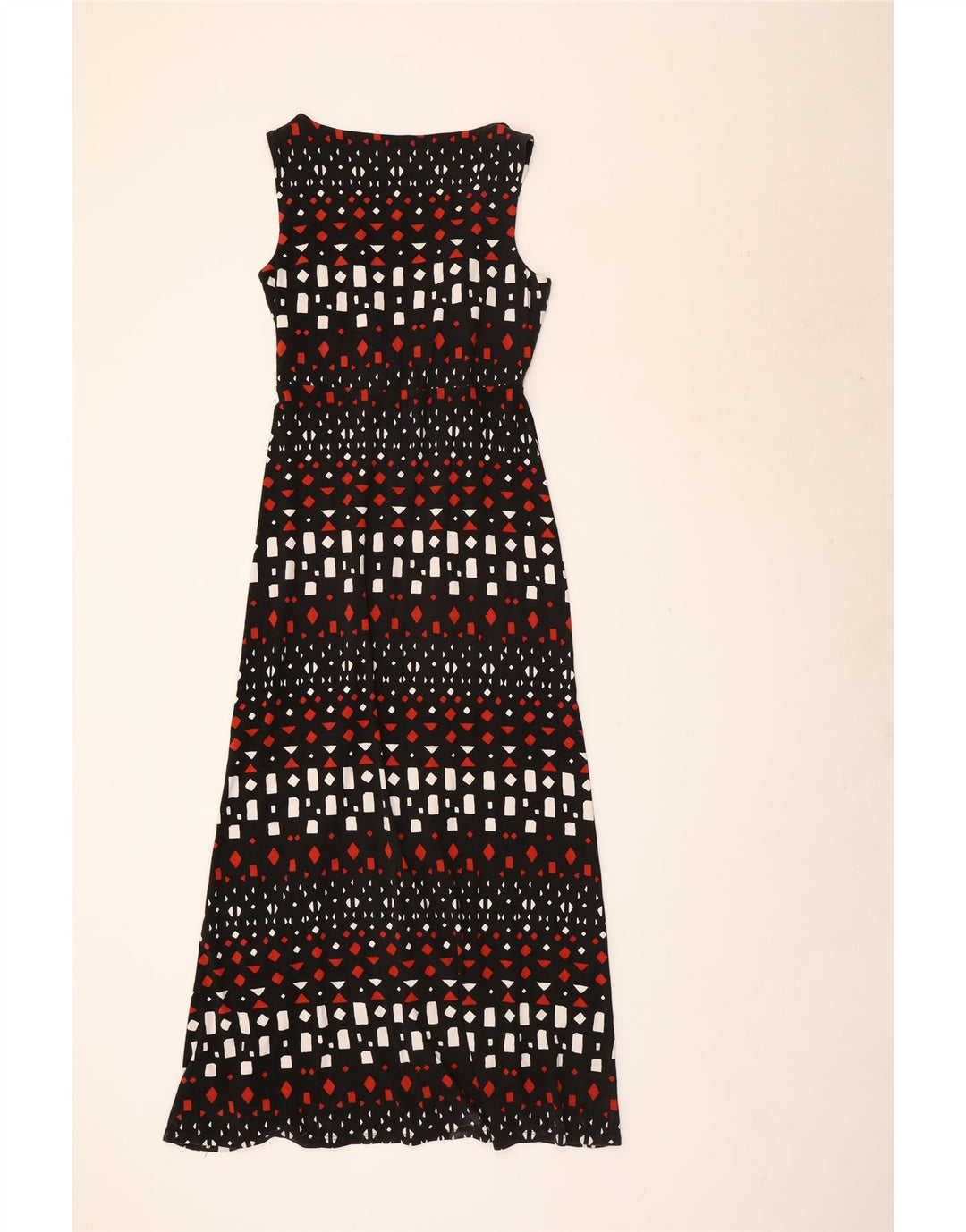 Rochie maxi fără mâneci pentru femei Jasper Conran UK 12 Medium Black Geometric