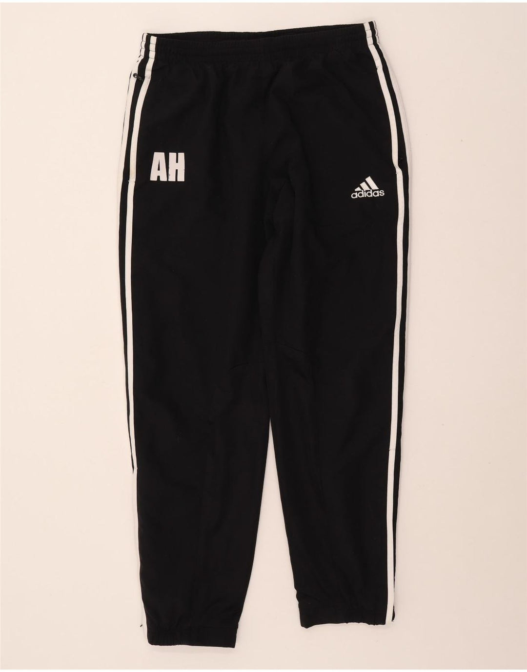 Pantaloni de trening pentru bărbați ADIDAS Joggeri UK 42/44 Poliester negru mare