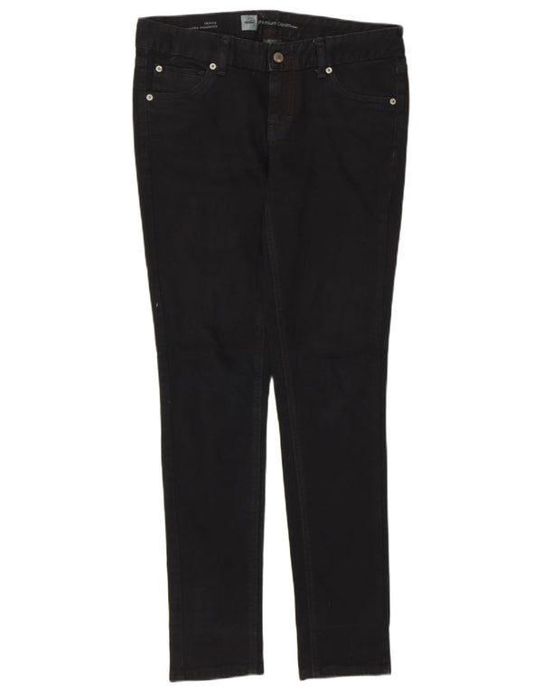 Blugi skinny elastici pentru femei Mossimo US 4 Small W30 L30 Bumbac negru