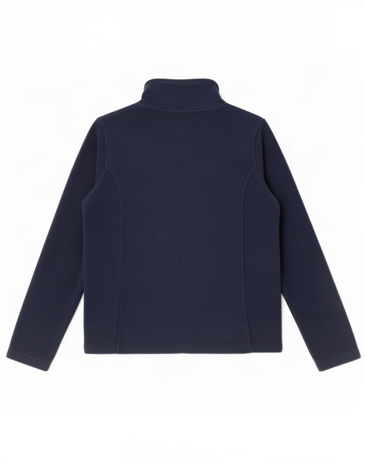 Crew Clothing Jachetă fleece pentru femei UK 10 Poliester bleumarin mic