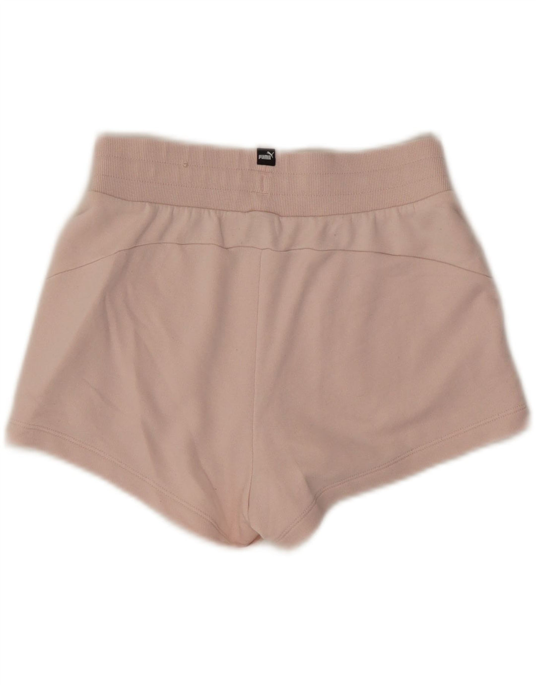 Pantaloni scurți sport grafic PUMA pentru fete 13-14 ani, bumbac roz