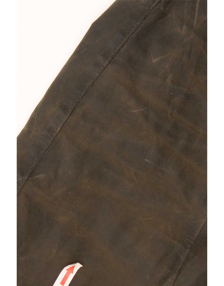 Jachetă pentru bărbați Barbour din bumbac cerat UK 38 Bumbac kaki mediu