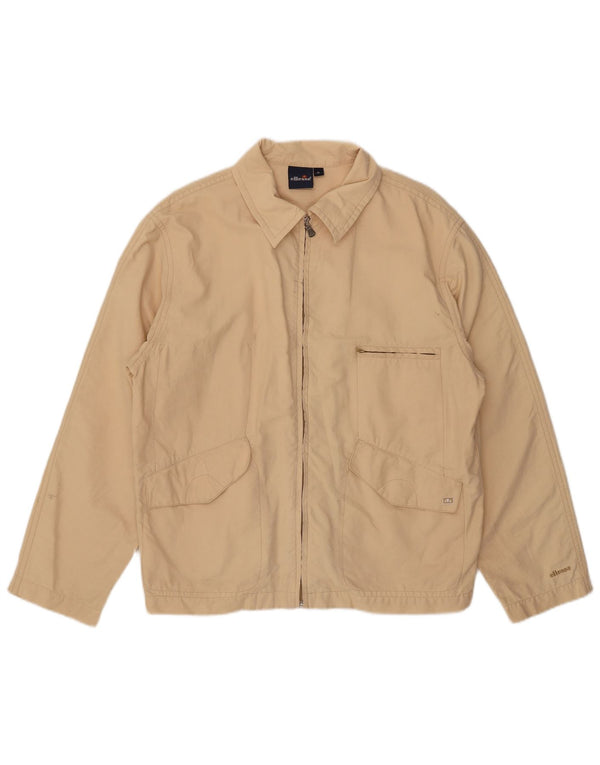 Jachetă Utilitară pentru bărbați Ellesse UK 42 XL, bumbac, bej