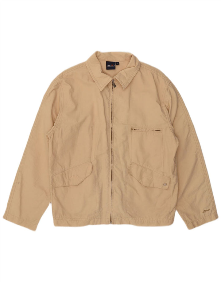 Jachetă Utilitară pentru bărbați Ellesse UK 42 XL, bumbac, bej