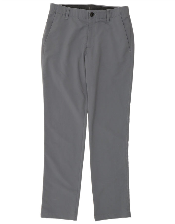 Pantaloni chino drepti pentru bărbați Under Armour W32 L32 poliamidă gri