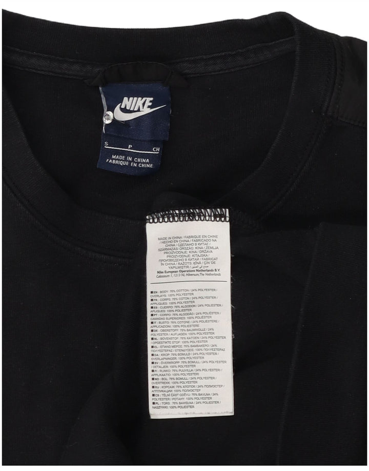 Pulover Nike pentru femei UK 10 mic, negru, bumbac