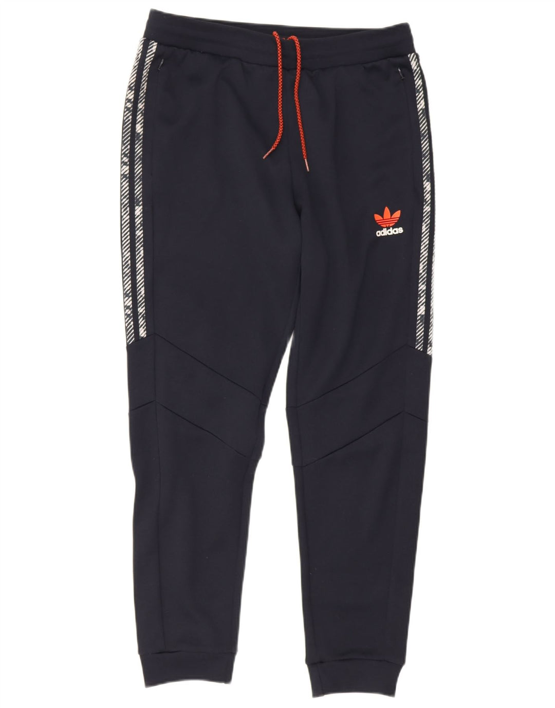 Pantaloni de trening cu grafică Adidas pentru bărbați Pantaloni de jogging mari, bleumarin, poliester