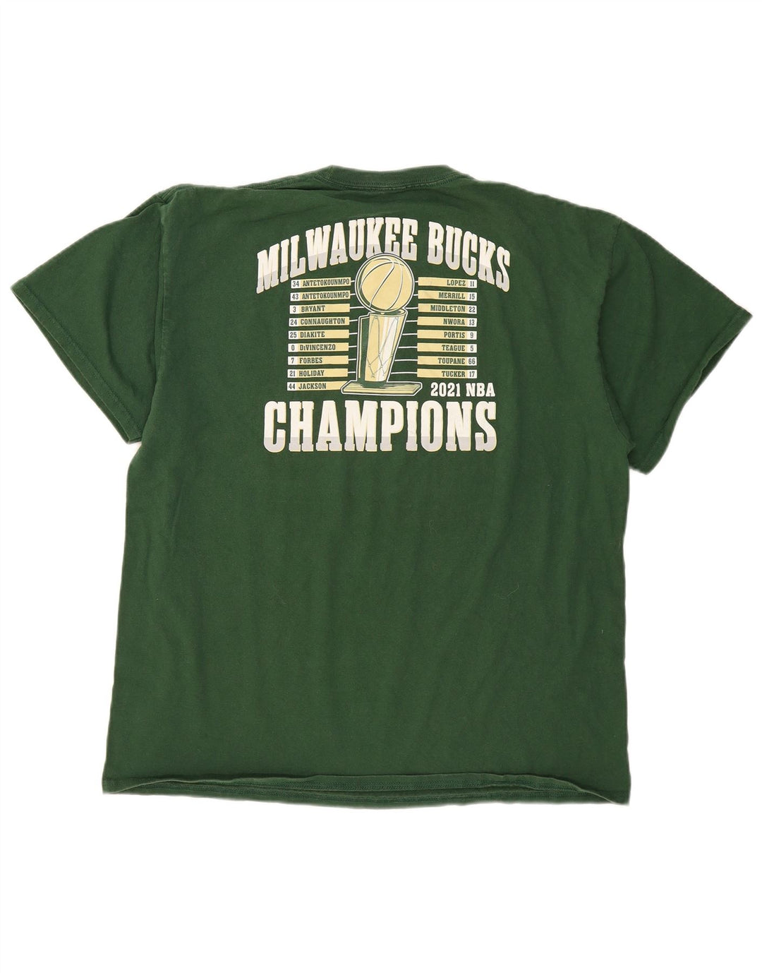 Tricou grafic NBA pentru bărbați Top XL bumbac verde