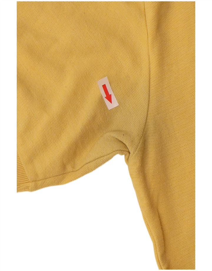 Tricou Polo Fila Bărbați IT 48 Bumbac Galben Mediu