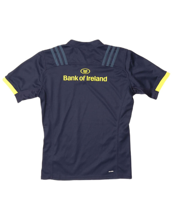 Adidas Mens Munster Rugby Graphic T-Shirt Top Large Navy Blue Colourblock