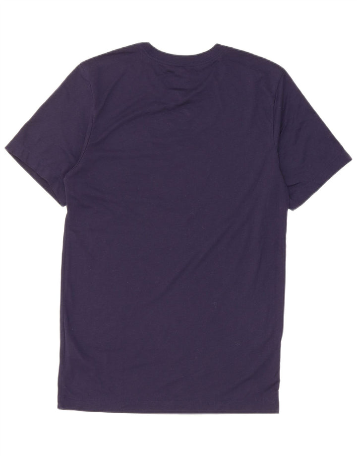 Tricou grafic pentru bărbați NIKE Dri Fit Top XS poliester bleumarin