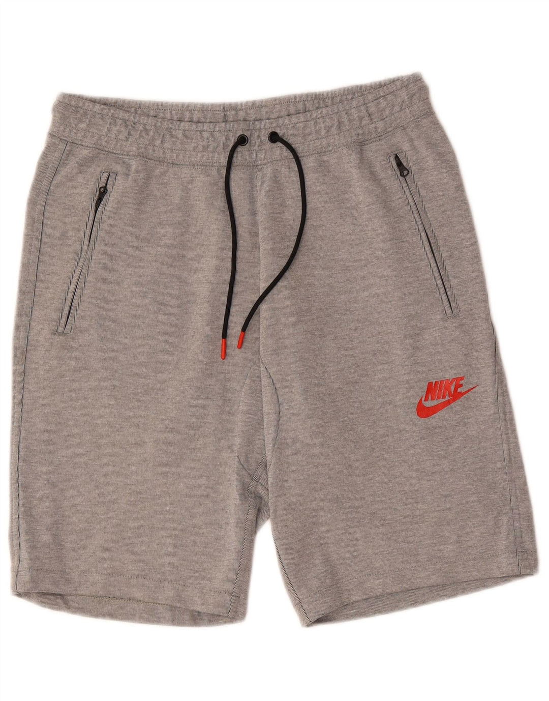 Pantaloni scurți sport NIKE pentru bărbați, bumbac, gri mediu