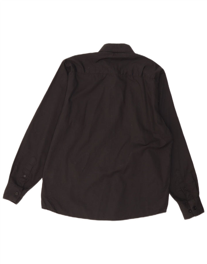 Cămașă pentru bărbați Pierre Cardin Poliester mediu negru