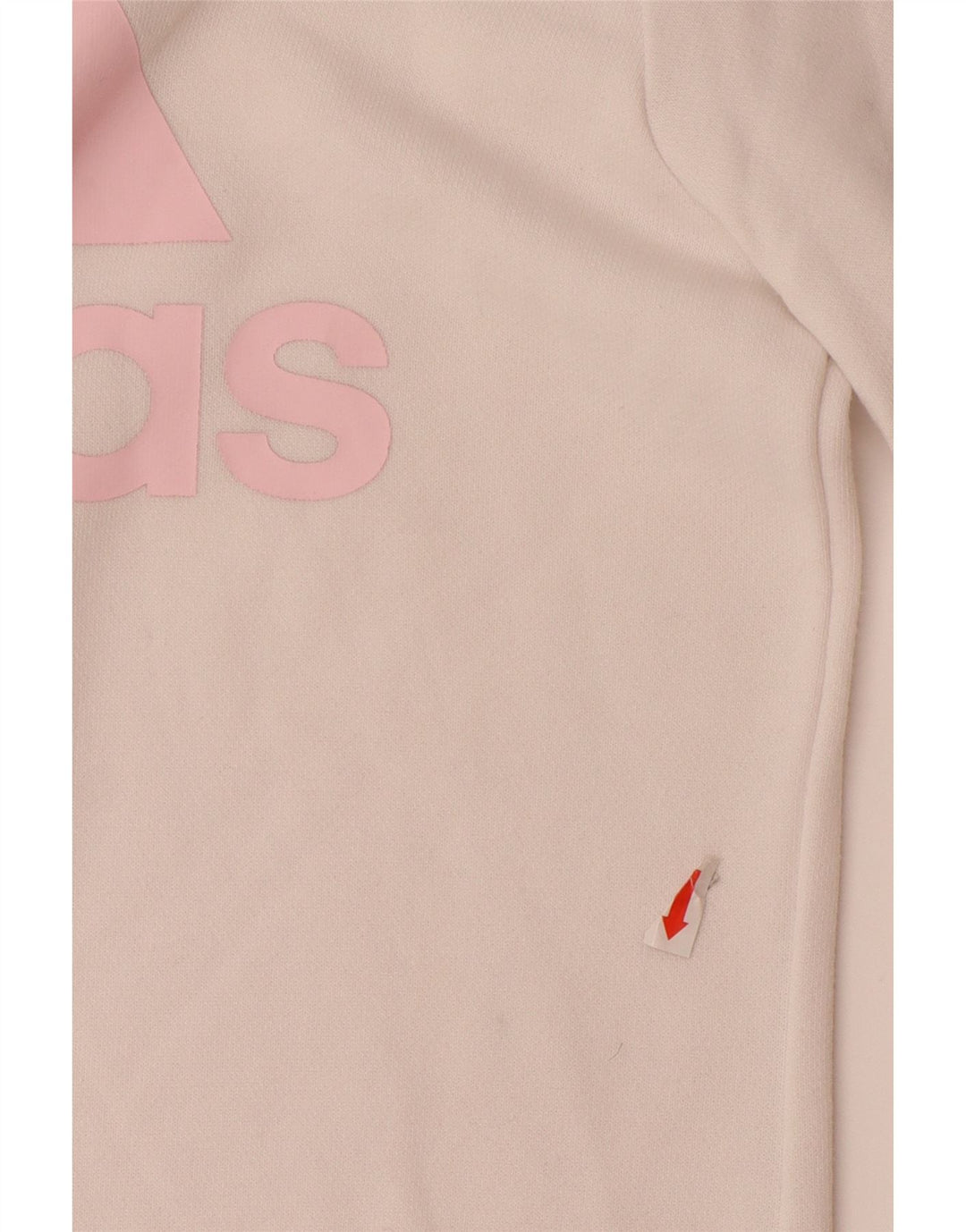 ADIDAS Fete Pulover Grafic Pulover 11-12 Ani Bumbac Alb