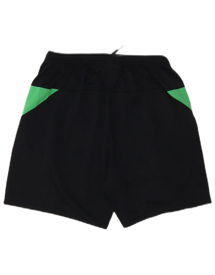 Pantaloni scurți Umbro Ireland Sport pentru bărbați, negru, poliester color bloc