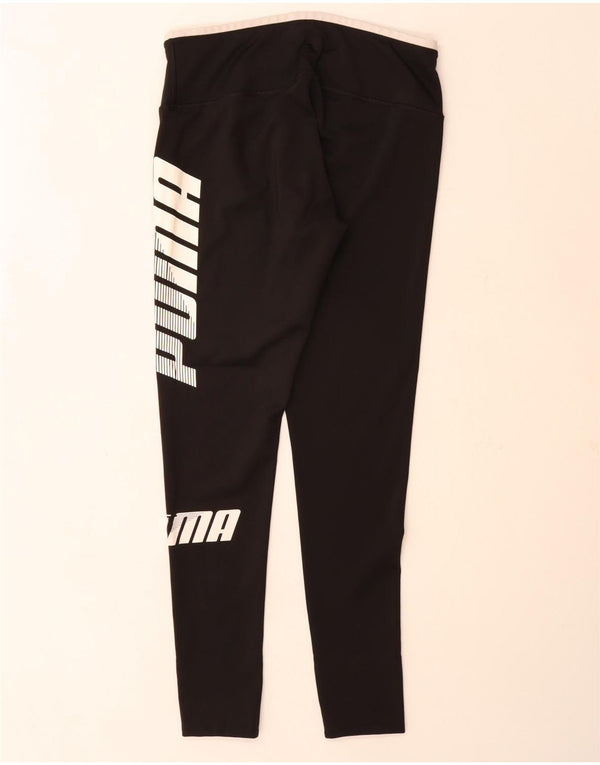 Leggings grafic Puma pentru femei UK 18 XL poliester negru