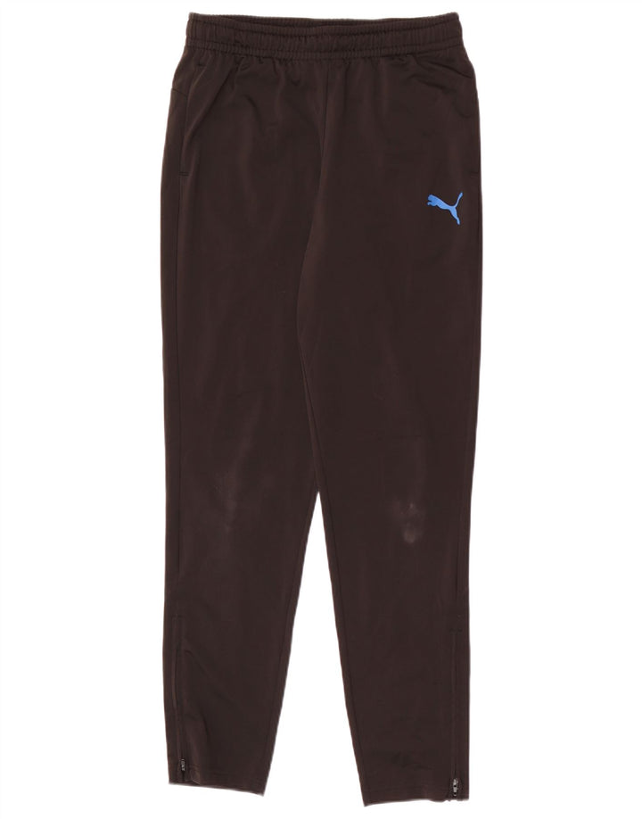 Pantaloni de trening Puma pentru baieti 13-14 ani poliester negru