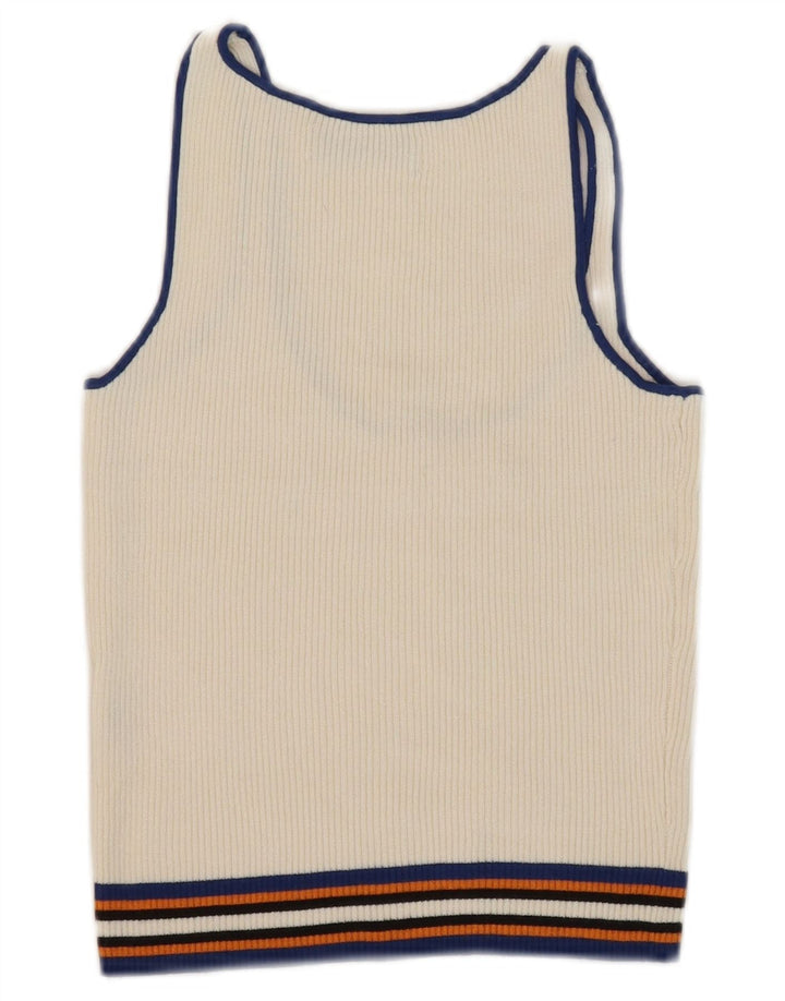 Top tanc pentru femeie Zara Crop Vest UK 8 Small White