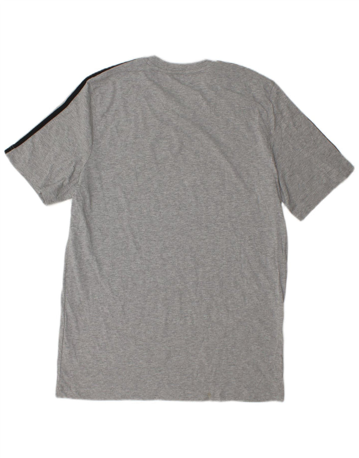 Tricou pentru bărbați Adidas Top mare bumbac gri