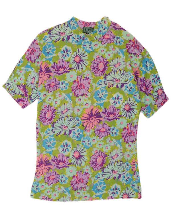 Tricou pentru femei Olmes Carretti Top UK 16 mare, multicoloră, florală, viscoză