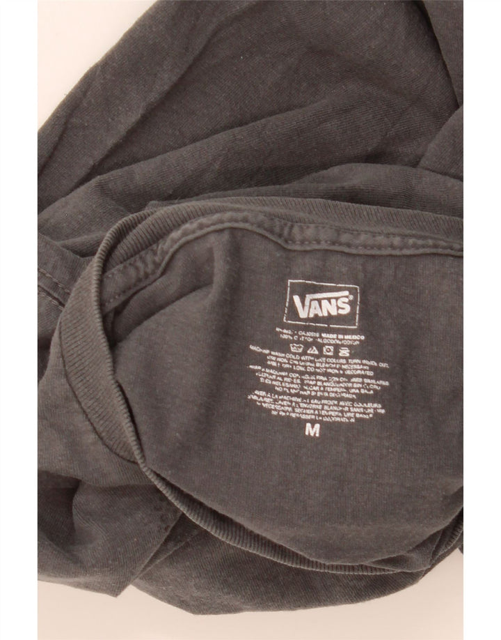Tricou grafic pentru bărbați VANS Top din bumbac gri mediu
