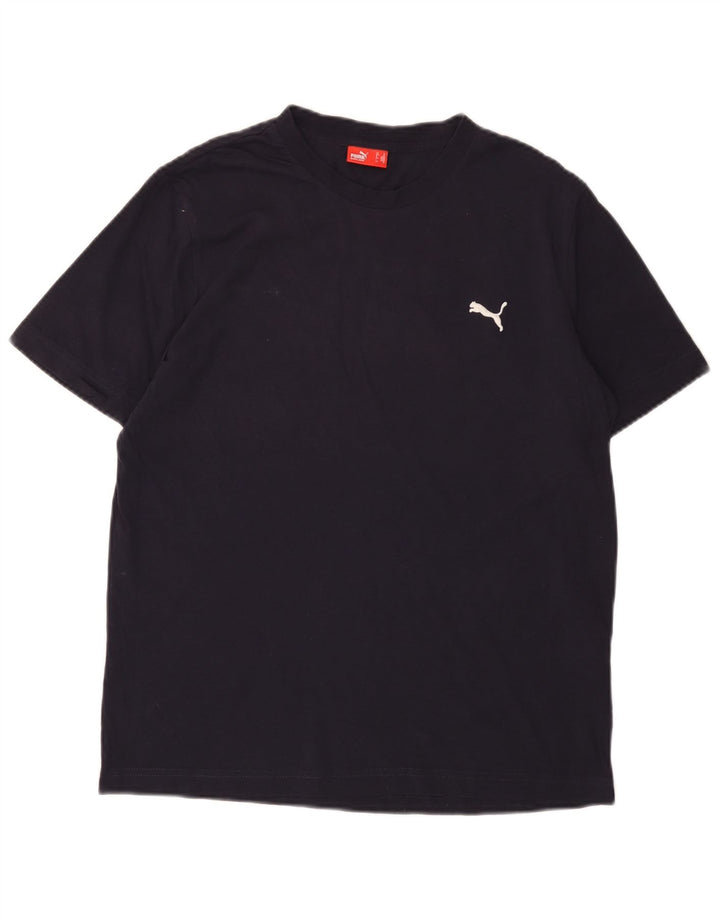 Tricou pentru bărbați Puma Top Medium Bleumarin Bumbac