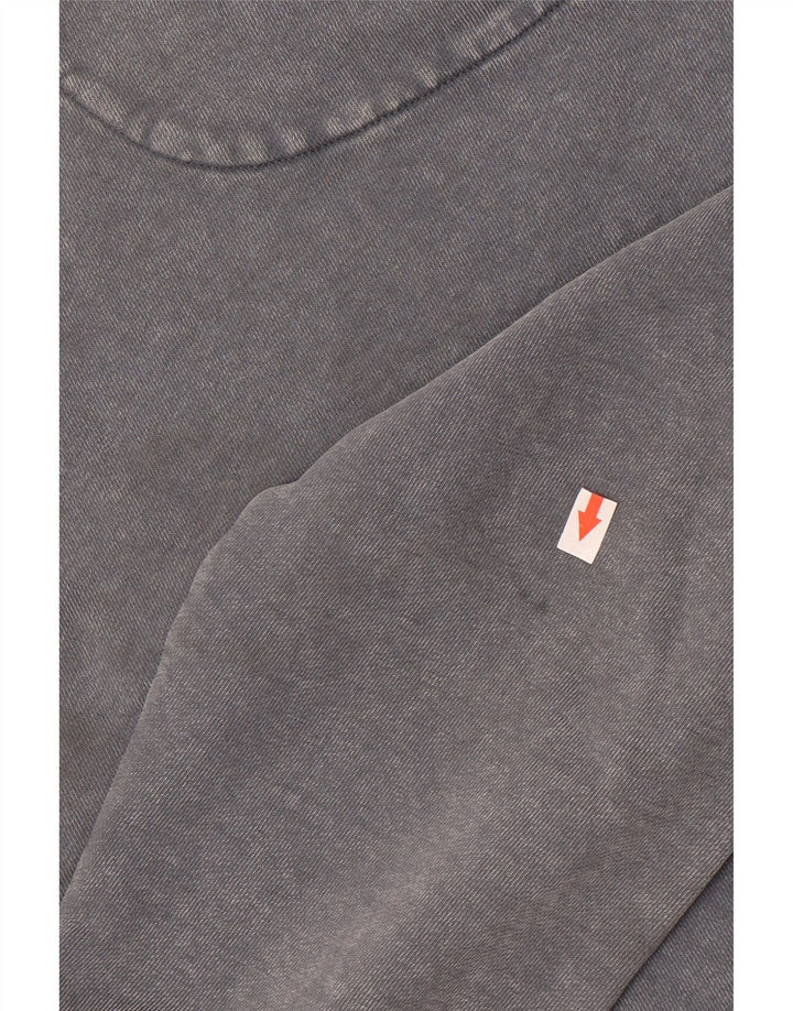 Pulover Gas pentru bărbați, bumbac, gri mediu