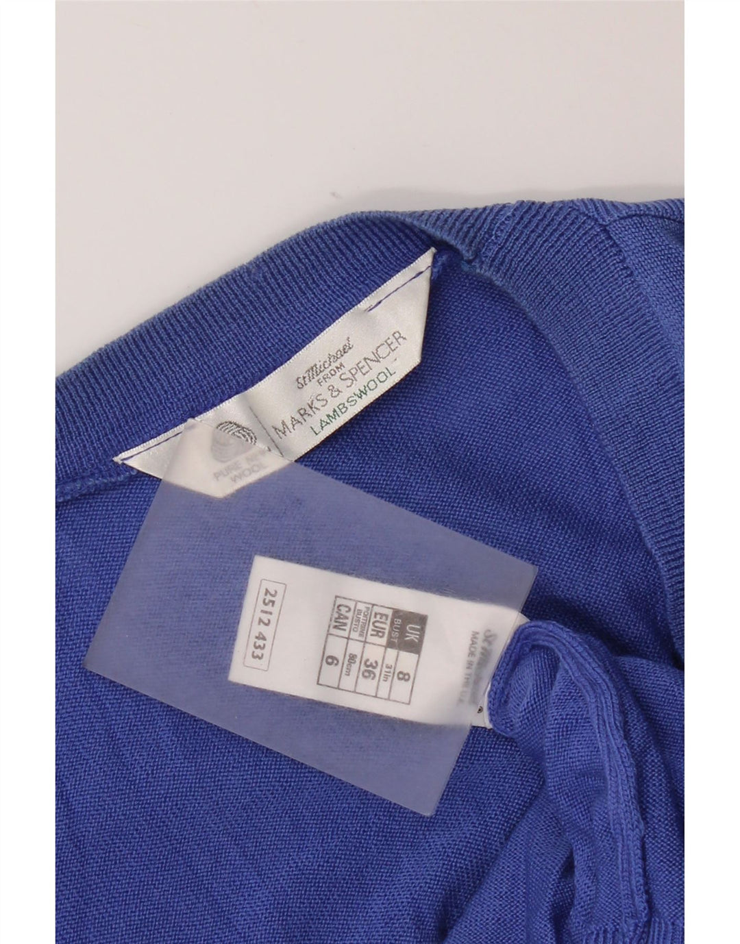 Pulover Cardigan St. Michael pentru femei Marks & Spencer UK 8 Small Blue