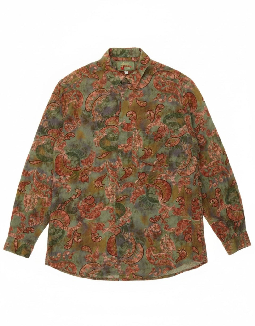Cămașă pentru bărbați Leader Medium Multicolor Paisley Viscose