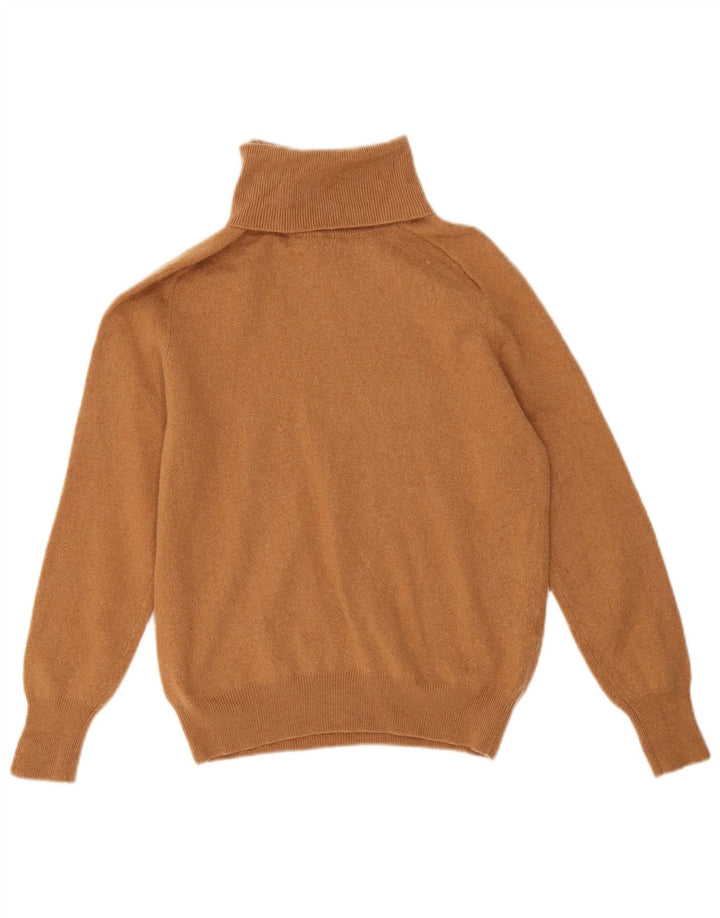 Pulover cu gât rulat Zara pentru femei UK 12 Lână maro medie