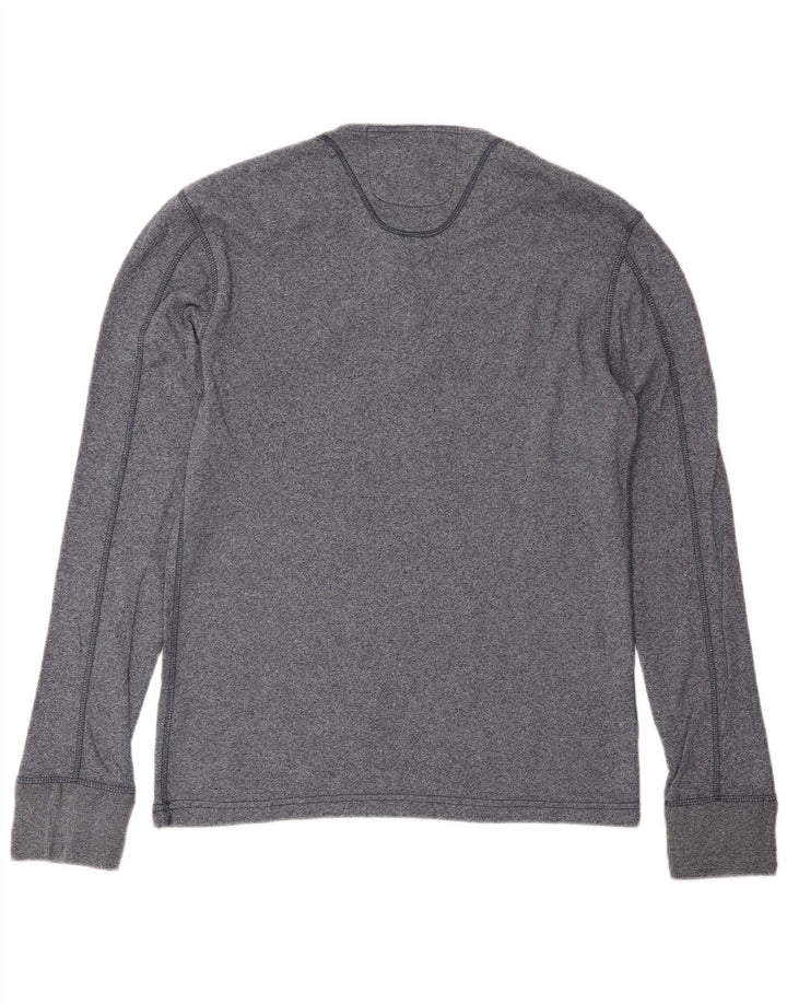 SUPERDRY Top pentru bărbați cu mânecă lungă XL bleumarin bumbac