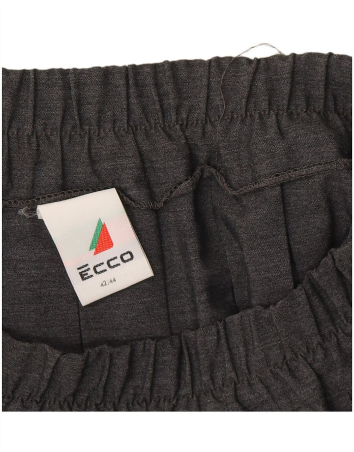 Fusta plisată cu cuțit Ecco pentru femei EU 42 Large W32 Grey Viscose