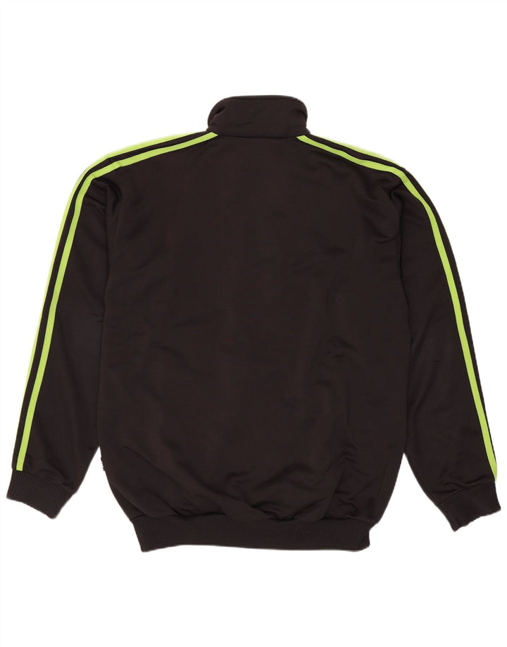 Jachetă de trening pentru băieți Adidas 14-15 ani, poliester negru