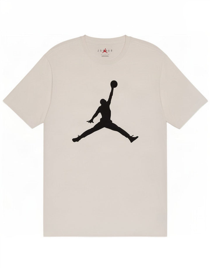 Tricou grafic Jordan pentru bărbați Top mediu din bumbac alb