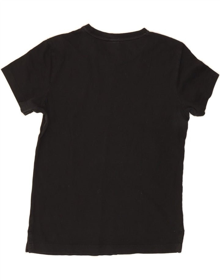 PUMA Womens Graphic T-Shirt Top UK 10 Small Black Vintage Puma and Second-Hand Puma from Messina Hembry 