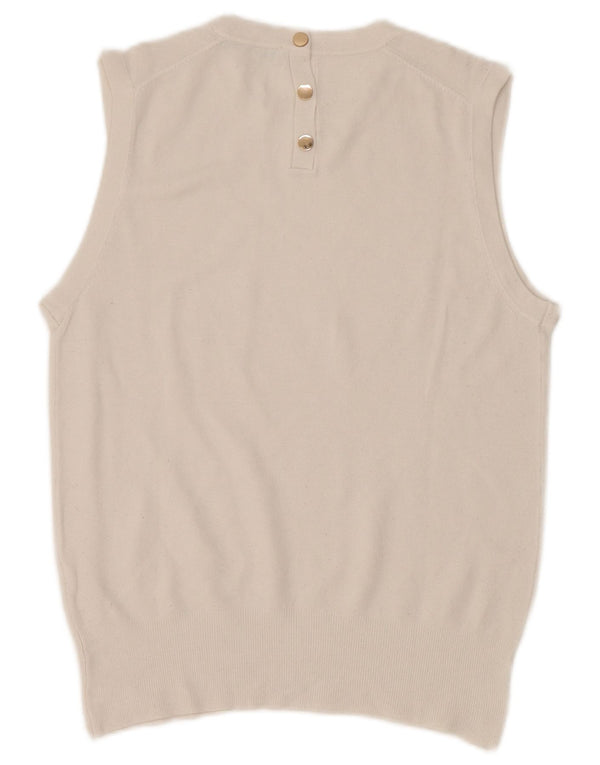 Vestă pentru femei Zara UK 12 Medium White