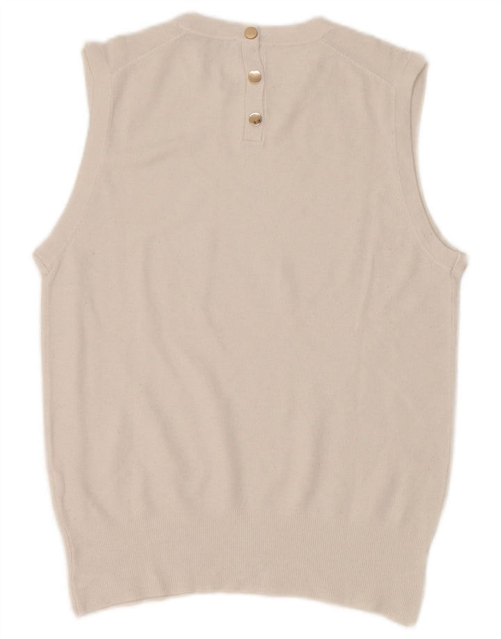 Vestă pentru femei Zara UK 12 Medium White