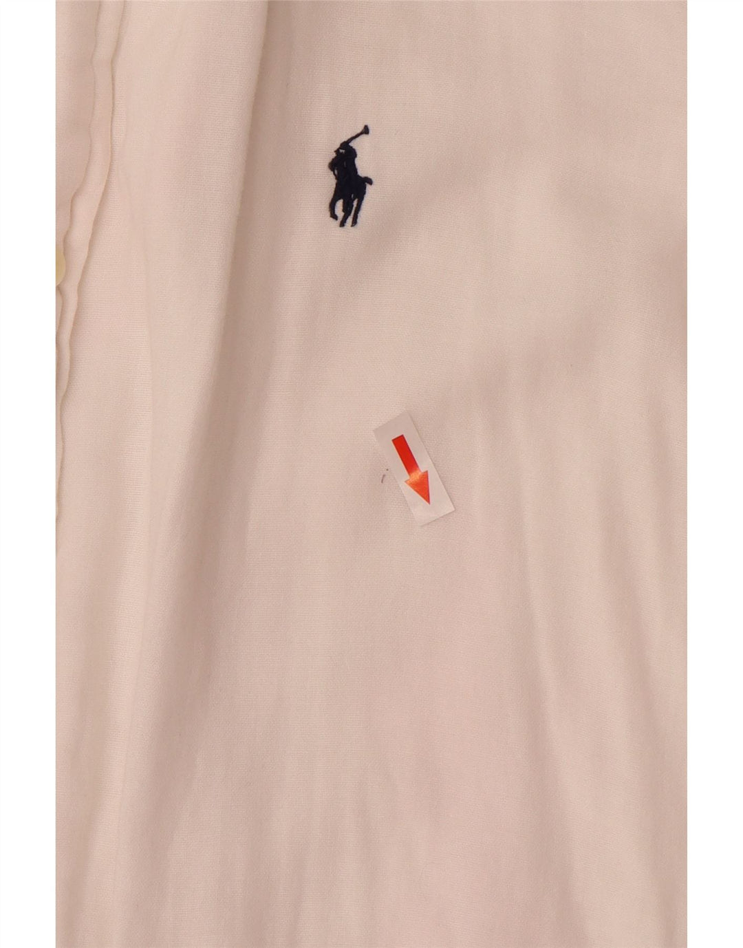 Cămașă personalizată pentru bărbați Ralph Lauren, bumbac alb mare