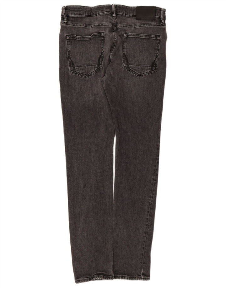 ALL SAINTS Blugi Rex Slim pentru bărbați W32 L30 bumbac gri