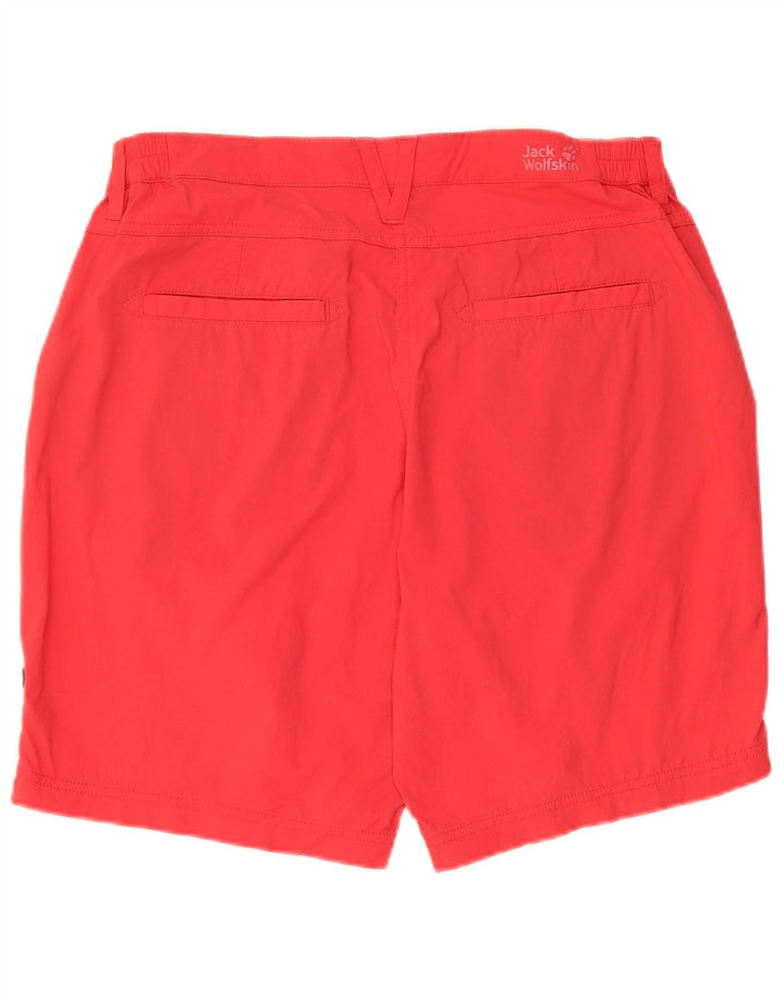 Jack Wolfskin Pantaloni scurti chino pentru femei W34 Poliamidă roșie mare