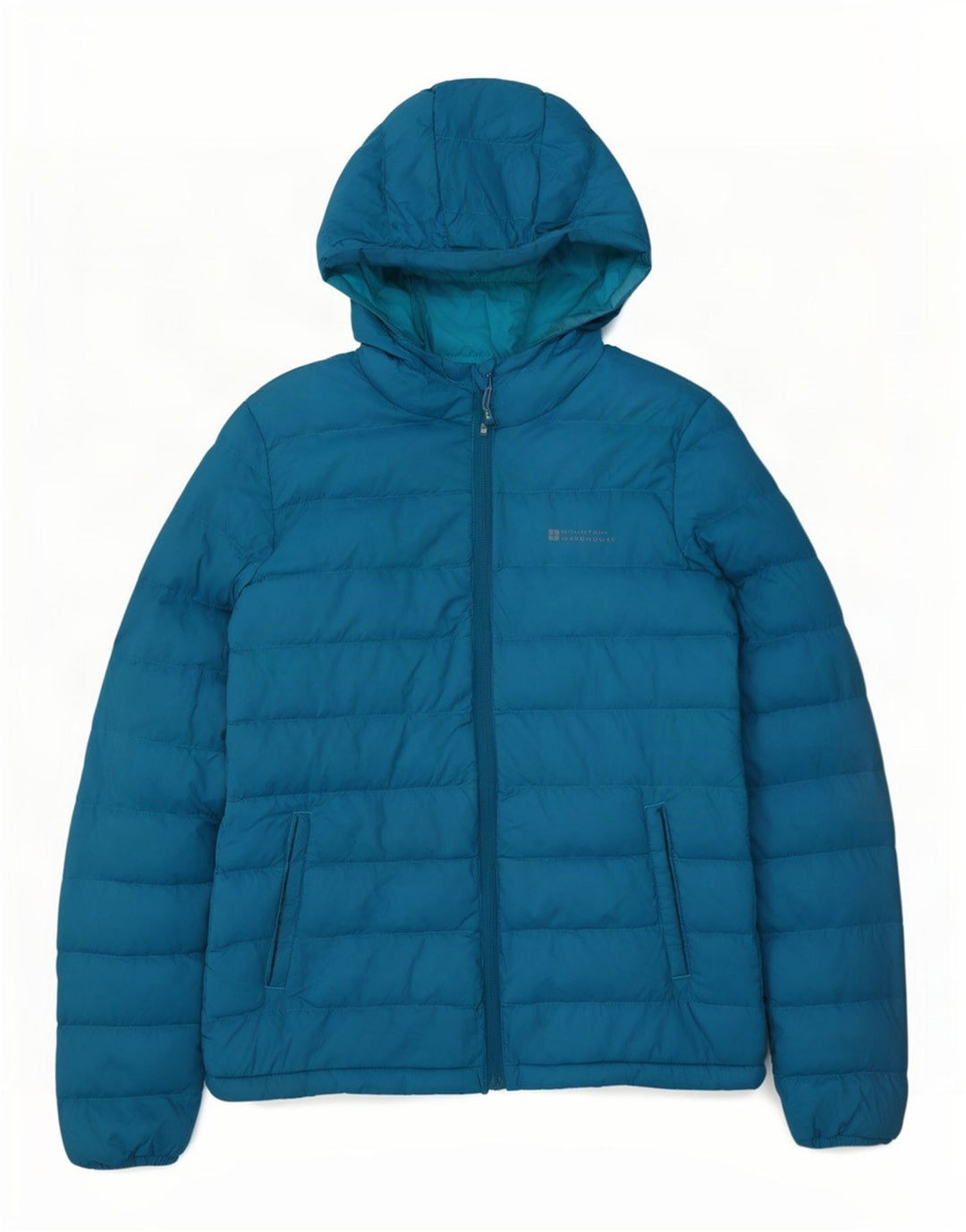Jachetă căptușită cu glugă pentru femei Mountain Warehouse UK 8 Small Blue Nylon