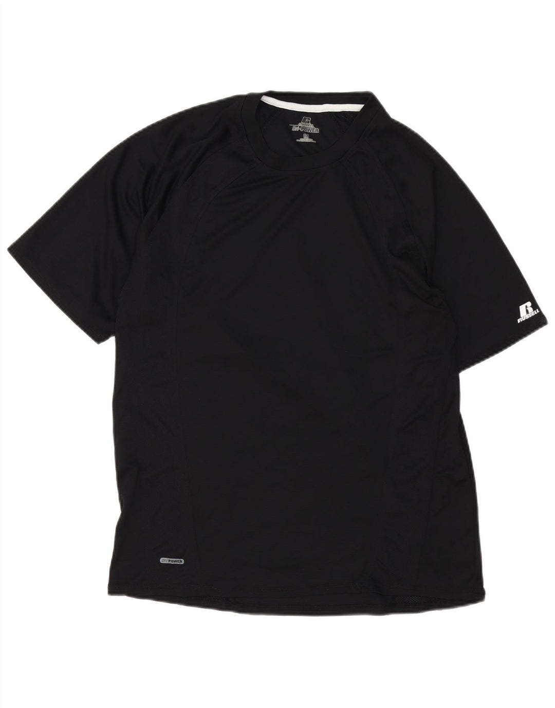 RUSSELL ATHLETIC Tricou pentru bărbați Top Mediu Negru Poliester