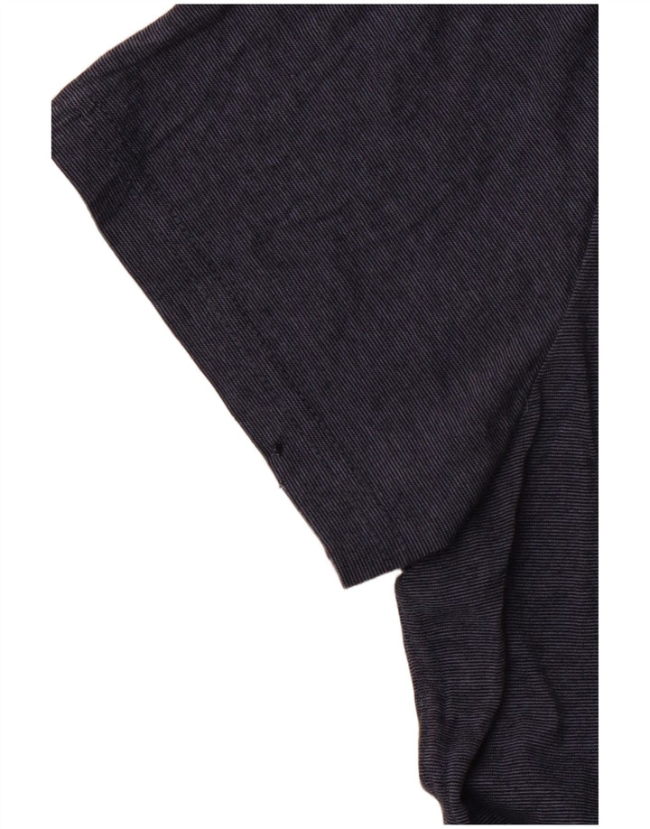 Tricou grafic pentru bărbați Superdry Top 3XL, bleumarin, bumbac cu dungi