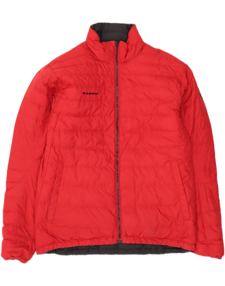 Jachetă căptușită reversibilă pentru bărbați Mammut UK 40 Poliester negru mare